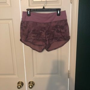 Lululemon Pink Camo Short